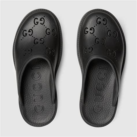 gucci platform perforated g sandals|platform Gucci sandals for women.